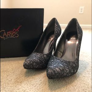 Carlos Delicious Pumps in Asphalt